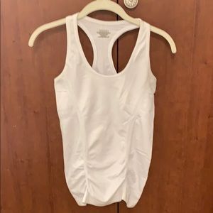 Athleta speedlight tank in white.